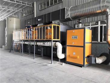 橡膠廢氣催化燃燒設備